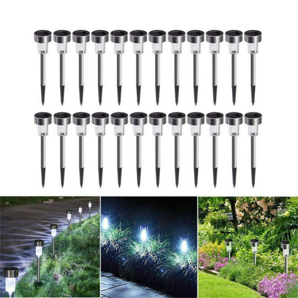 Details about   LED Solar Light Ground Waterproof Safe Garden Yard Pathway Decor Lamp Outdoor US